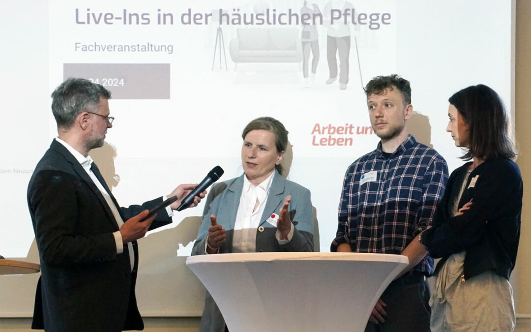 Fachveranstaltung Live-Ins in der häuslichen Pflege. Problemlagen und Erfahrungen der Pflegekräfte in Deutschland …