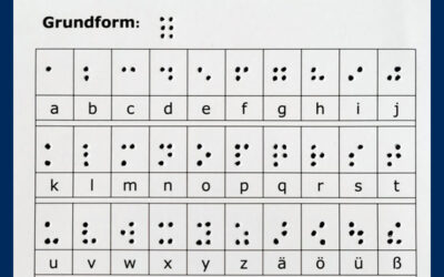 Wie Blinde lesen – fühlbare Buchstaben im LeseHerbst 2025 …